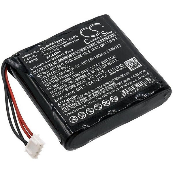 Bsc Preferred Marshall Kilburn 2600mAh Speaker Replacement Battery CS-MRK100SL - main